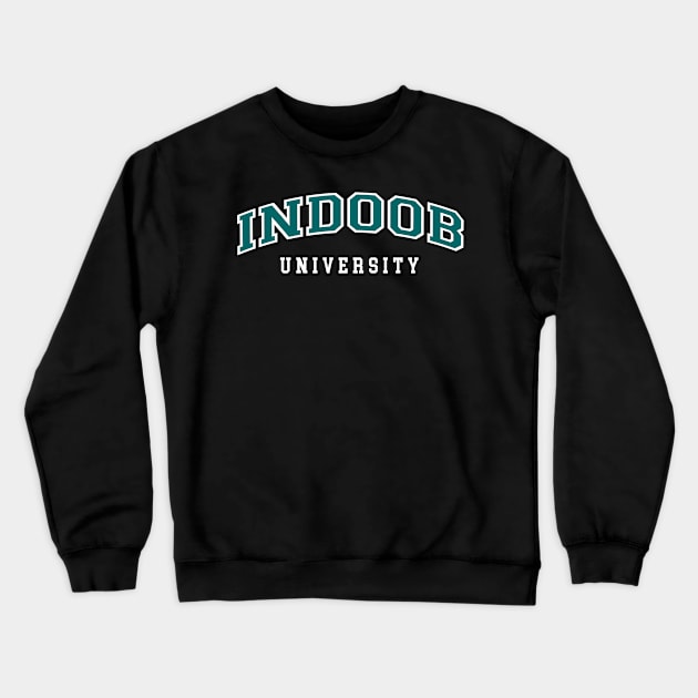 Indoob University Crewneck Sweatshirt by tsterling